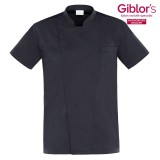 Giblor&#039;s THIAGO szakácskabát - FEKETE