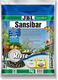 JBL Sansibar River természetes akvárium talaj (durva szemű) 10 kg
