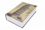KRONBERG BookSafe Pisa könyv alakú pénzkazetta 240x155x55mm