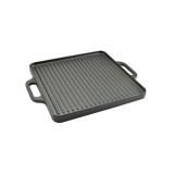 Perfect home Öntöttvas grill lap, 2 oldalas, 30 x 30 cm - Ingyenes szállítással