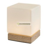 Rábalux PIRIT 76003 fa és műanyag asztali és éjjeli lámpa szabályozható fényű fehér 2évG