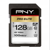128GB SDXC PNY PRO Elite U3 (P-SD128U3100PRO-GE) (P-SD128U3100PRO-GE) - Memóriakártya