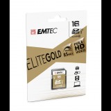 16GB SDHC Emtec Elite Gold UHS-I U1 (ECMSD16GHC10GP) (ECMSD16GHC10GP) - Memóriakártya