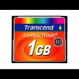 1GB Compact Flash Memória Transcend  133x (TS1GCF133) (TS1GCF133) - Memóriakártya