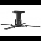 2x3 Meliconi Pro 100 fekete mennyezeti projektor tartó konzol (480803) (480803) - Projektor konzolok