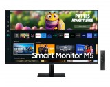 32" samsung smart m5 lcd monitor (ls32cm500euxdu)
