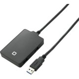 4 portos USB 3.0 hub, fekete, Renkforce (RF-4842435) - USB Elosztó