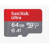 64GB SanDisk Ultra microSDXC 140MB/s +Adapter (SDSQUAB-064G-GN6MA) - Memóriakártya