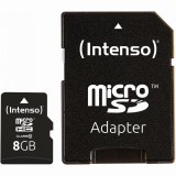 8GB Intenso MicroSDHC 20MB/s +Adapter (3413460) - Memóriakártya