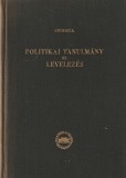 Akadémiai Politikai tanulmány és levelezés (1957)