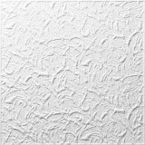 Álmennyezeti lap, F Paris, fehér, 50 x 50 cm