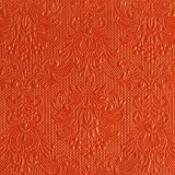 Ambiente Elegance orange dombornyomott papírszalvéta 25x25cm,15db-os