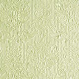 Ambiente Elegance pearl green dombornyomott papírszalvéta 25x25cm,15db-os