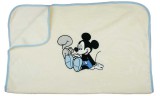 Andrea Kft. Disney Mickey mókusos wellsoft babatakaró 70x90cm