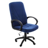 ANTARES Irodai szék, forgó, szövet, kék