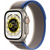 Apple Watch Ultra Titanium Cellular 49mm (Trail Loop blau/grau) M/L (MQFV3FD/A) - Okosóra