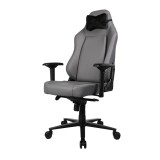 Arozzi Primo Full Premium Bőr Gamer Szürke szék