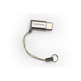 Átalakító adapter Lightning to Micro-USB Remax Visual RA-USB2 OTG ezüst