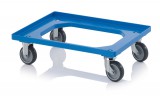 AUER Szállító Roller Gumikerekekkel Ro 64 Gu Bo kék