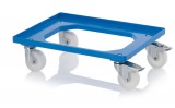 AUER Szállító Roller Polyamid Kerekekkel Ro 64 Pa Fe kék