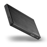 Axagon EE25-XA6 2,5" USB3.0 HDD SATA fekete külső merevlemez ház