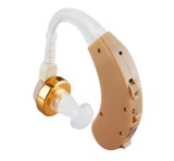 Axon hallókészülék (fül mögötti vezeték nélküli, hanger&#337;szabályzó, hallást javító, 2db ag13 elemmel) bézs f-139