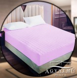 Baoly Gumis matracvédő lepedő 100x200 cm, Rózsaszín