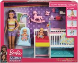 Barbie bébiszitter gyerekszoba szett (GFL38)
