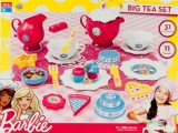 Barbie játék teáskészlet, 31 darabos