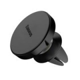 Baseus Small Ears szellőzőrácsra rögzíthető mágneses autós telefontartó fekete (SUER-A01)