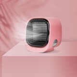 bewello Hordozható mini léghűtő ventilátor &#8211; rózsaszín 15 cm