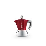 Bialetti moka 6942 induction piros 2 személyes indukciós kotyogós kávéf&#337;z&#337;
