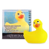 Big Teaze Toys My Duckie 2.0 - játékos kacsa vízálló csiklóvibrátor (sárga)