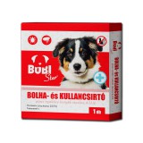 Bobi Star nyakörv kutyák részére A.U.V - több színben Piros - 1 db