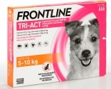 Boehringer Frontline Tri-Act rácsepegtető oldat 5-10 kg-os kutyáknak (3x 1 ml)