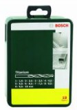 Bosch 19 részes "Titanium" fémfúrószár készlet (2607019437)