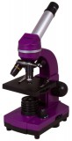 Bresser Junior Biolux SEL 40–1600x mikroszkóp, lila - 74321