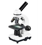 BRESSER Junior Biolux SEL 40-1600x mikroszkóp tokkal fehér 75314