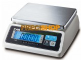 CAS Corporation CAS SWII-30CW hitelesített asztali mérleg 15/30kg 5/10 g IP68