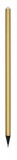 Ceruza, arany, fehér SWAROVSKI&reg; kristállyal, 14 cm, ART CRYSTELLA&reg; (TSWC203)