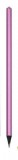 Ceruza, metál pink, rózsaszín SWAROVSKI&reg; kristállyal, 14 cm, ART CRYSTELLA&reg; (TSWC510)