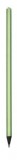 Ceruza, metál zöld, peridot zöld SWAROVSKI&reg; kristállyal, 14 cm, ART CRYSTELLA&reg; (TSWC409)