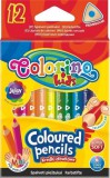 Colorino Kids Színes ceruzakészlet 12 db-os, Colorino MINI trio, háromszög test