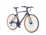 Corelli Fitbike Zero könnyűvázas fitness kerékpár 52 cm Grafit-Narancs KARCOS VÁZ