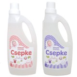Cudy Future Kft. Csepke Baby baba mosógél, folyékony mosószer hipoallergén 1 liter  3m+ (Babapúder, Levendula)