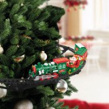 Delight Karácsonyfa kisvasút - zenél, világít - elemes