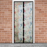 Delight Szúnyogháló függöny ajtóra -mágneses- 100 x 210 cm - madár mintás 11398J