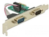 DeLock 2x Soros port bővítő kártya PCI-E (89918)