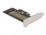 Delock PCI Express x4-kártya - 1 x belső NVMe M.2 Key M 80 mm - alacsony profilú (90047)