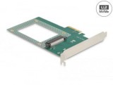 Delock PCI Express x4-kártya - 1 x belső U.2 NVMe SFF-8639 (90081)